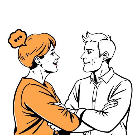 Two people having a supportive conversation